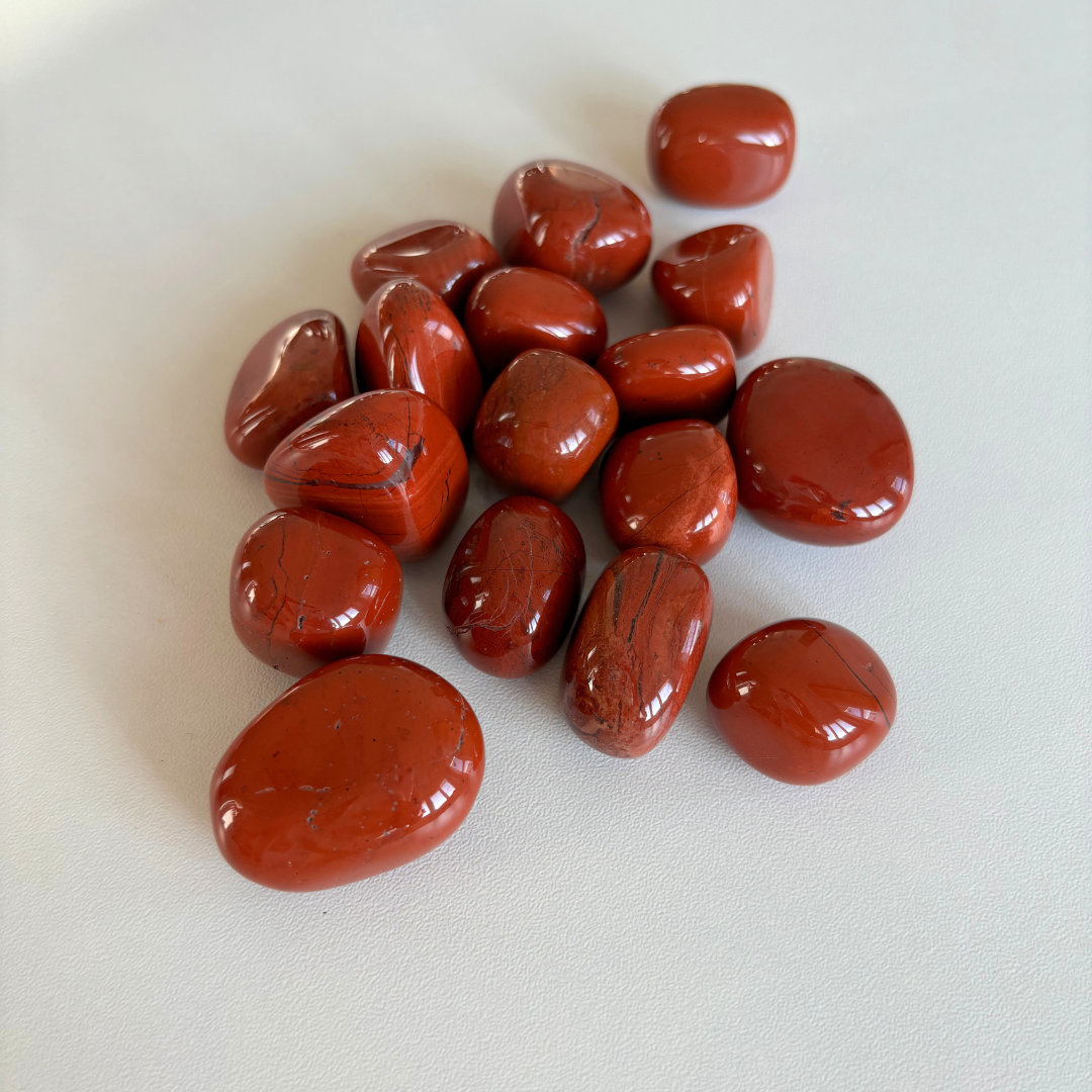 Roter Jaspis aus Südafrika