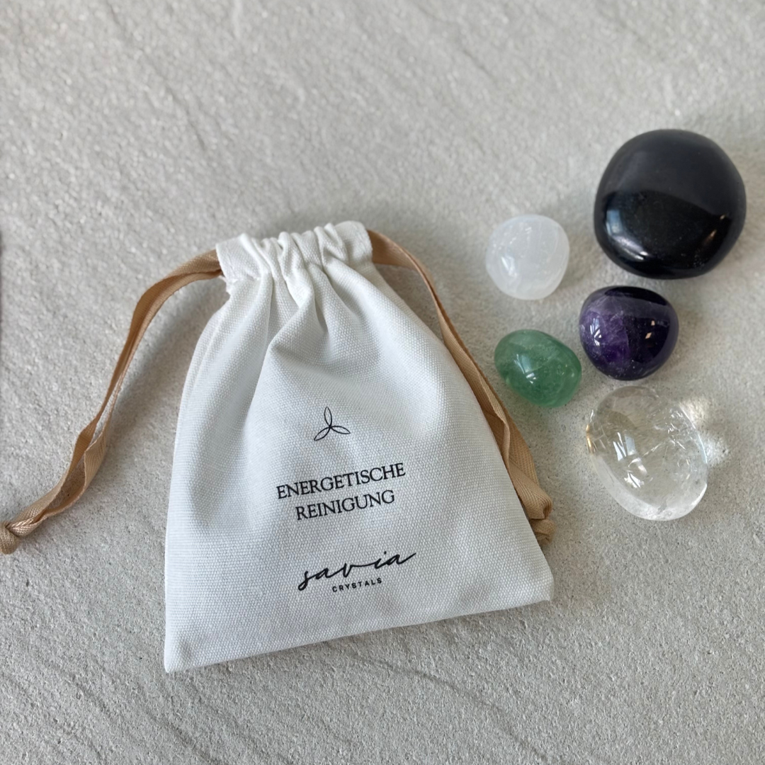 Energetische Reinigung Kristall-Set