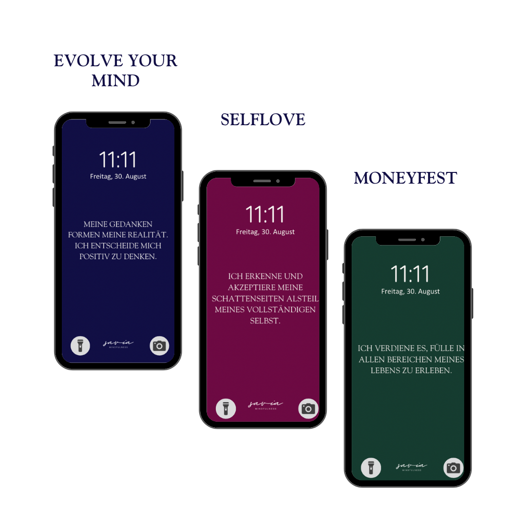 Bundle Aktion I Mind & Soul Affirmationen für dein Smartphone
