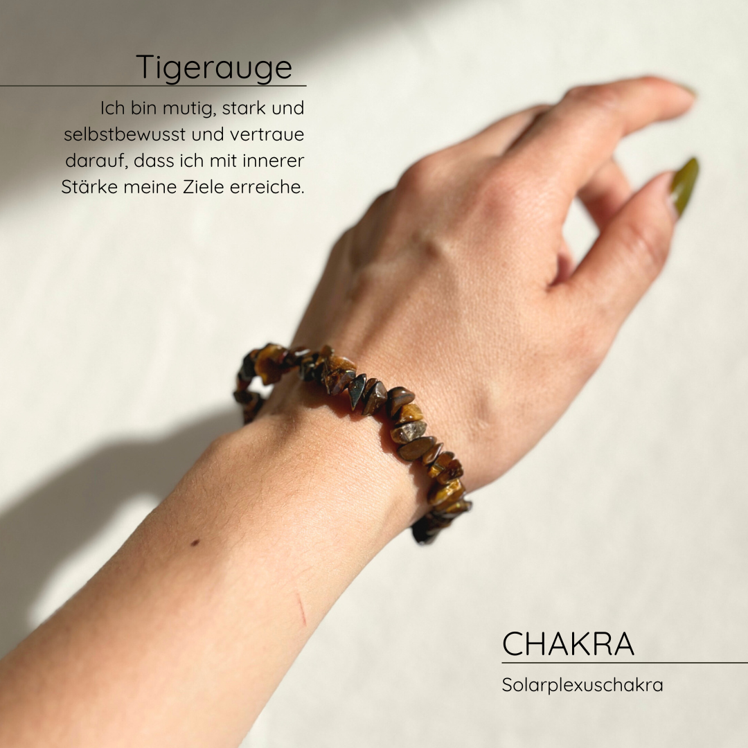 Tigerauge Splitterarmband