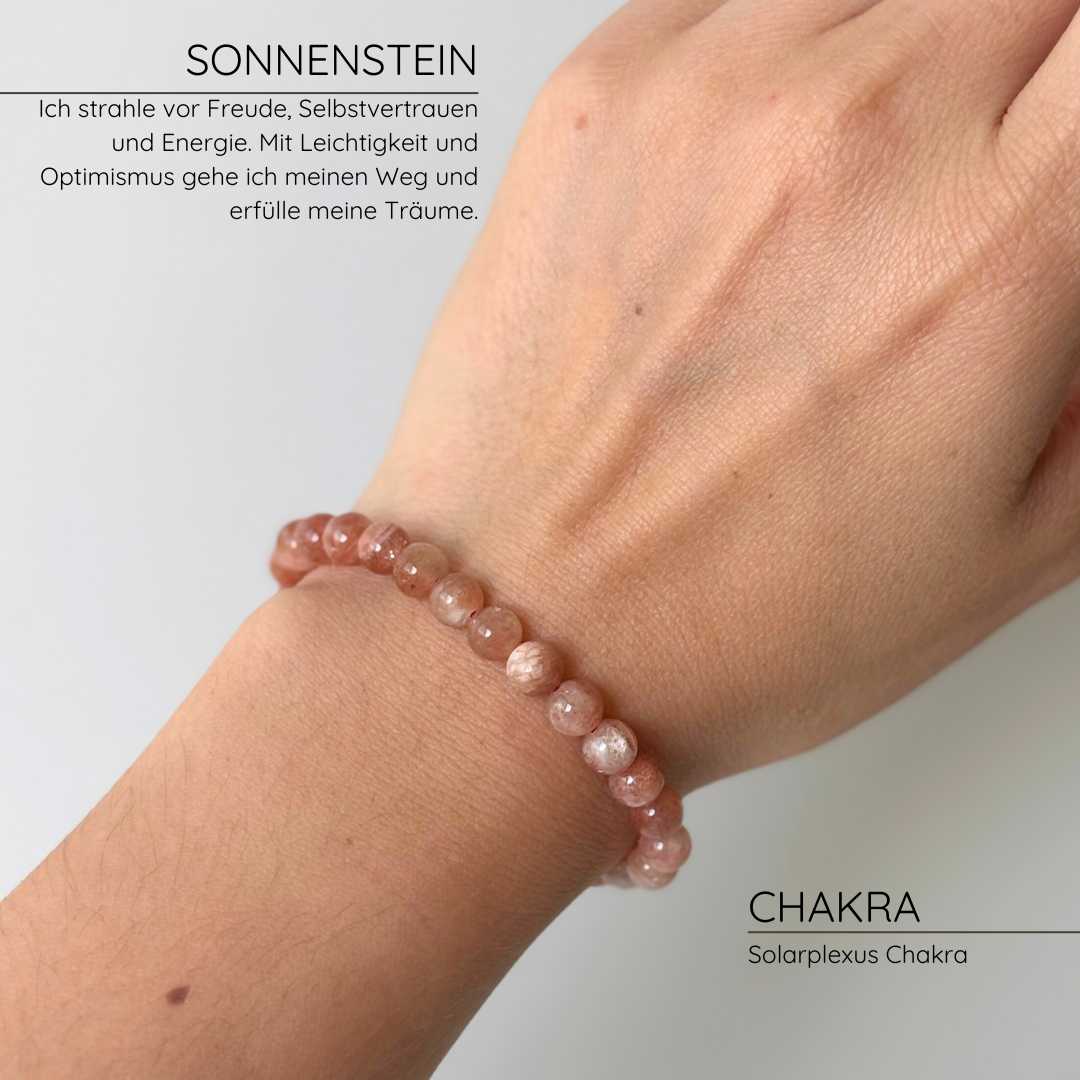Sonnenstein Armband in A+ Qualität I 6mm
